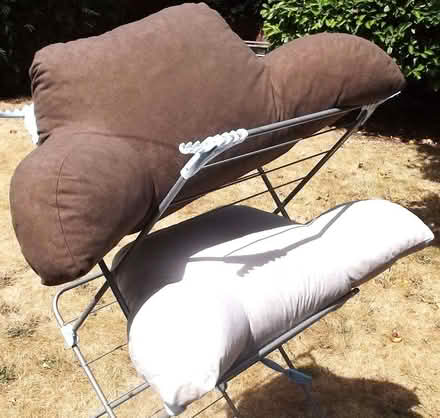 Photo of free Two Bed Rest/Reading Pillows with Armrests (Franche DY11) #3