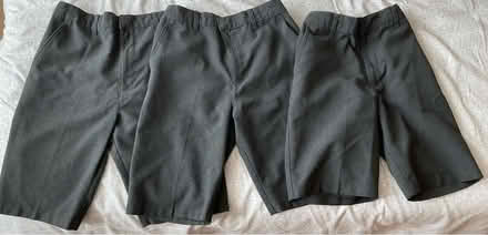 Photo of free Grey School Trousers / Shorts (Worcester Park KT4) #1