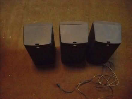 Photo of free Sony Speaker System Working Has Three Speakers (Grange Court E10) #2