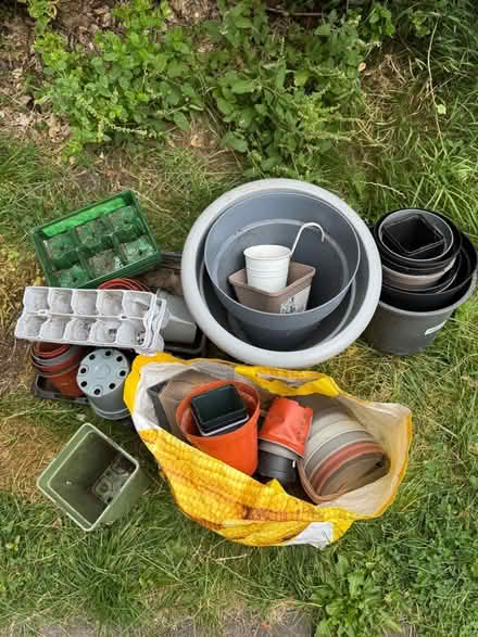 Photo of free Assorted plant pots (Hulme M15) #1