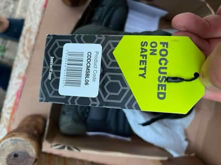 Photo of free Safety boots (Wotton-under-edge GL12) #3