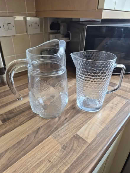 Photo of free 2 glass jugs (Langford SG18) #1