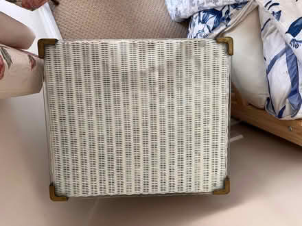 Photo of free Lloyd loom bathroom cabinet (TA19 0Ly) #3