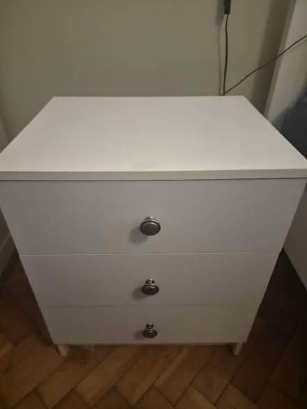 Photo of free White bedside draws (Streatham SW16) #1