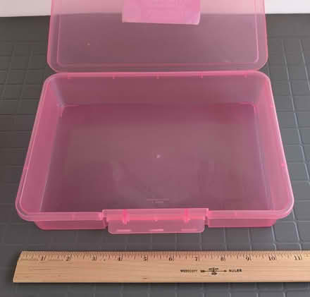 Photo of free Six small plastic storage boxes (Santa Clara near Great America) #3