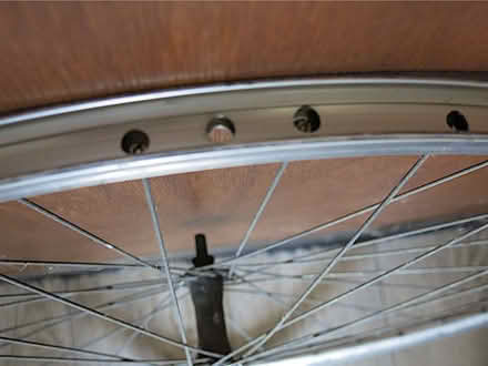 Photo of free bicycle wheel (Peachcroft OX14) #1
