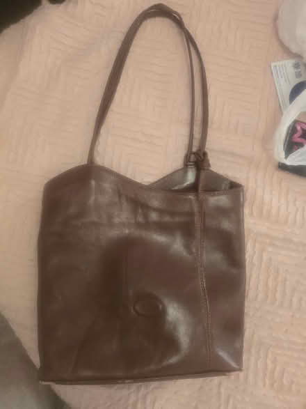 Photo of free Brown leather bag, purse, (Tulse Hill SE24) #3