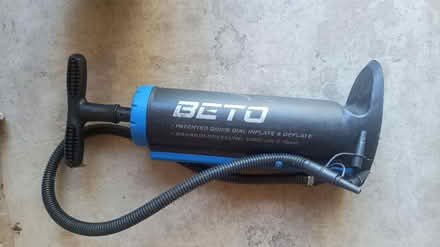Photo of free Air bed stirrup pump (Oswestry, Weston rhyn SY10) #1