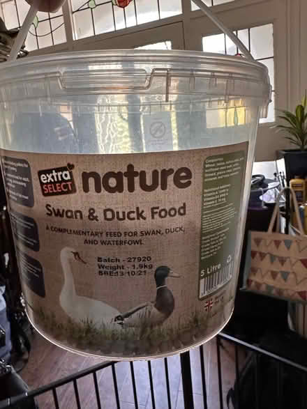 Photo of free Half tub of duck food (Old Basford NG6) #1