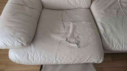 Photo of free Leather reclining sofa and two armchairs (Oswestry SY11) #2