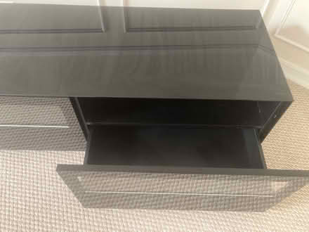 Photo of free Black TV Stand / Credenza (90048) #2