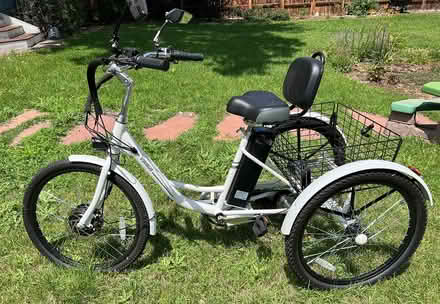 Photo of free Electric tricycle with cargo basket (North Boulder) #1