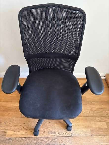 Photo of free Office chair (back mesh + upholstered fabric) (Waverley GU10) #1