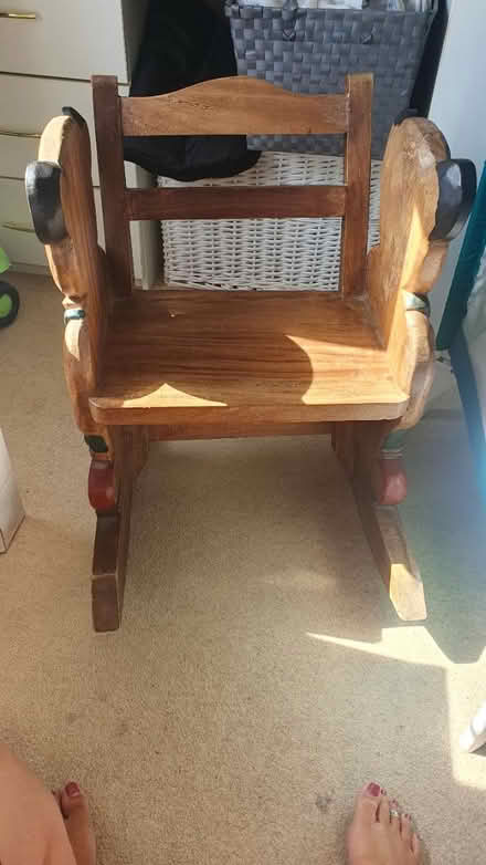 Photo of free Toddler rocking chair (Canvey Island SS8) #1