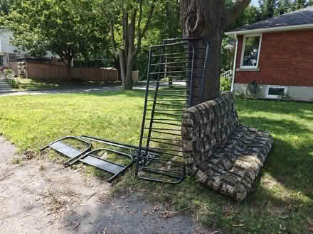 Photo of free Futon mattress and frame (K2B 7N2) #1