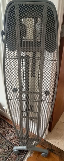 Photo of free Ironing board - wide and long with wheels. Missing pin (West Kensington W14) #3