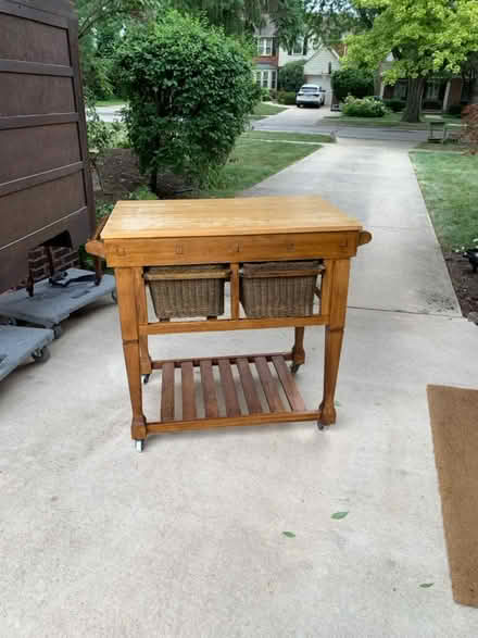 Photo of free Solid Wood Island (Edgewood) #1