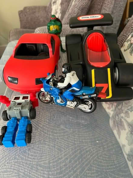 Photo of free Cars/bike and transformer toys (Westbrook WA5) #1