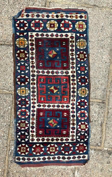 Photo of free Brightly coloured rug (Theale RG7) #1