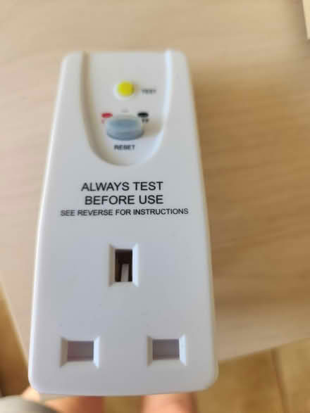 Photo of free RCD Safety Adaptor Plug (Belper DE561) #2