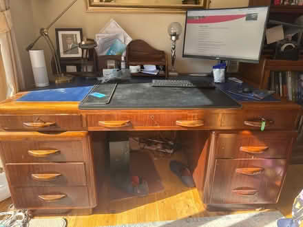 Photo of free Antique art deco desk (Hatfield AL9) #1