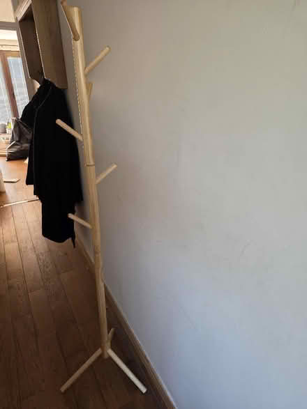 Photo of free Wooden coat stand (Dedworth SL4) #3