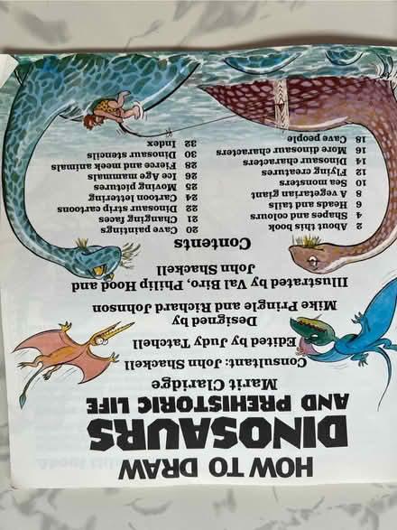 Photo of free How to draw dinosaurs book (Westbrook WA5) #2