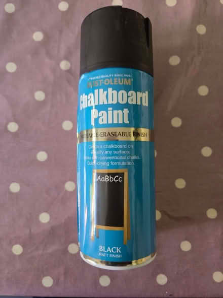 Photo of free Half can blackboard paint spray. (Bluebell Hill ME5) #1