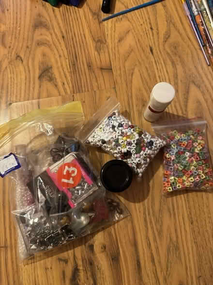 Photo of free Mixed beads and craft supplies (Hulme M15) #1