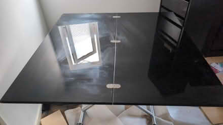 Photo of free Shiny black dining/coffee Table (E6 5RN) #2