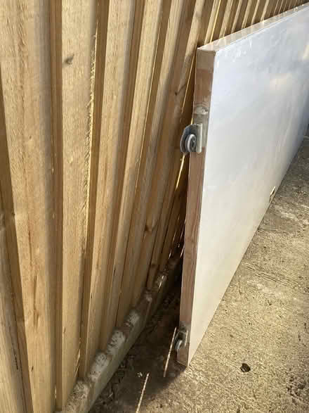 Photo of free Sliding Hanging door with track (BN16 2ER) #2