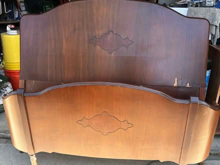 Photo of free Double Bed Backboard and Frame (Rohnert Park) #1