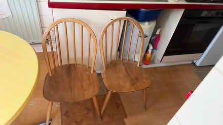 Photo of free 2 wooden chairs (Twickenham TW1) #2