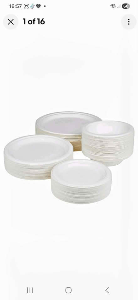 Photo of Paper Plates + Bowls (Upton Priory SK10) #1