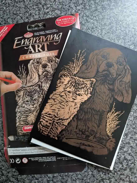 Photo of free Engraving art (Lower Earley RG6) #1