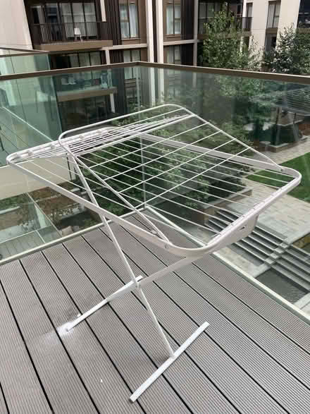 Photo of free IKEA Foldable Clothes Airer / Drying Rack (Latimer Road W12) #2