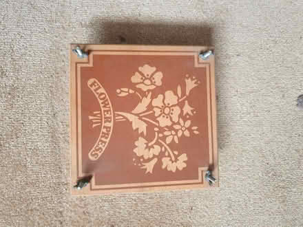 Photo of free Flower press (Trowbridge BA14) #1