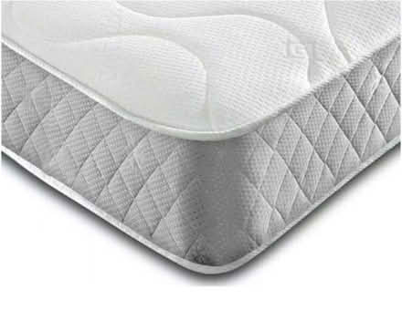Photo of free 6inches thick 5ftx6ft quilted mattress Oval glass dining tab (The Grange Estate N2) #2