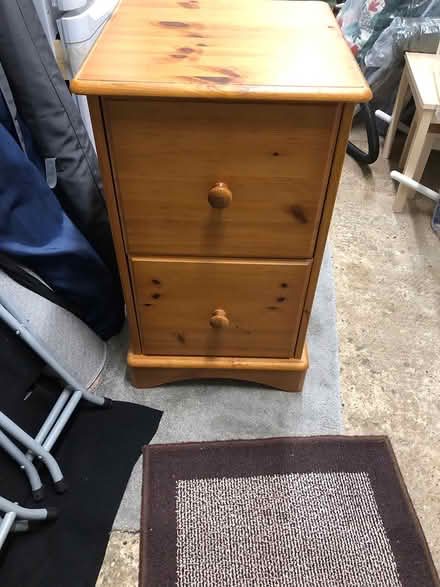 Photo of free Wood filing cabinet (North Weald CM16) #1
