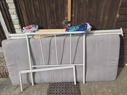 Photo of free Single Cole Curved Metal Bed (E4) #2