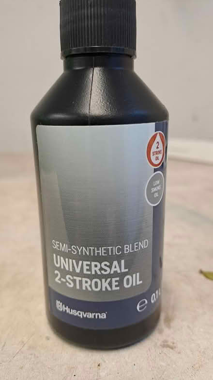 Photo of free Husqvarna 2-stroke oil (Woodford GL13) #1