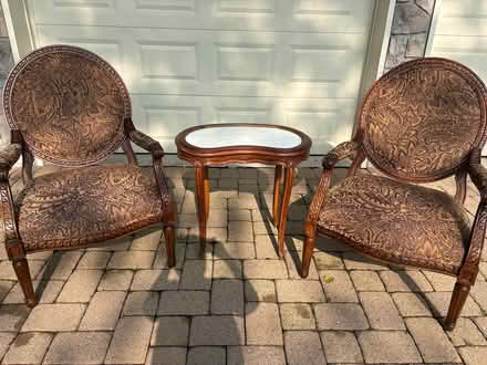 Photo of free 2 accent chairs (Demarest NJ) #1