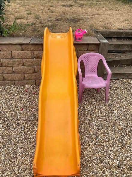 Photo of free Child’s slide, chair & watering can (Welwyn AL7) #1