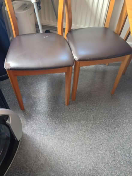 Photo of free 4 chairs (Derby DE21) #1