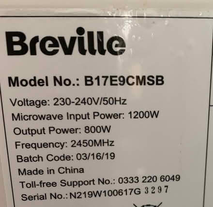 Photo of free Microwave (Tillydrone AB24) #4