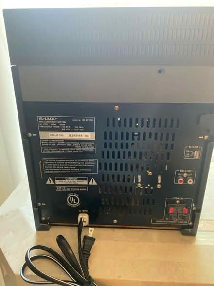 Photo of free Sharp 200 Watt shelf system (12th St & IRB, Vero Beach) #3