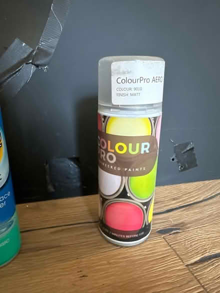 Photo of free Bright white spray paint - exterior (Peasedown St John BA2) #1