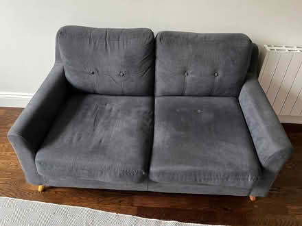 Photo of free 2 seater couch plus arm chair (Print museumDublin 4) #4