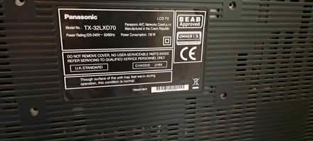 Photo of free Panasonic 32" LCD TV (OX14 off Colwell Drive) #2