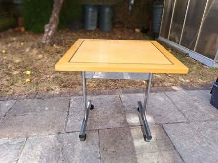 Photo of free Heavy Duty 4-Wheel Mobile Platform Cart with Tabletop (New Marston OX3) #1